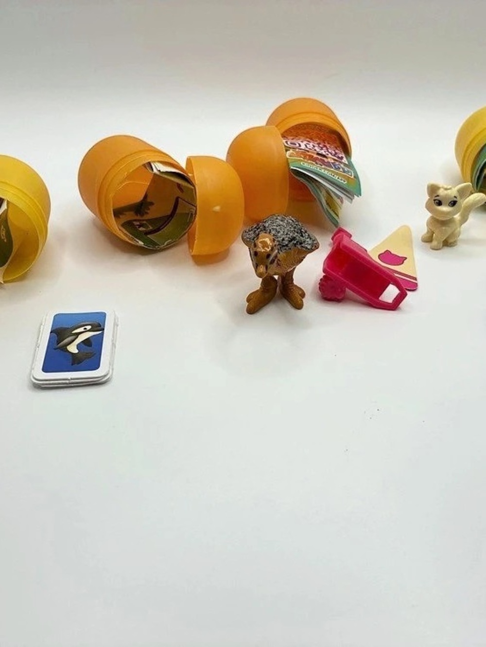 Mini Figure Accessories Set Yellow & Orange